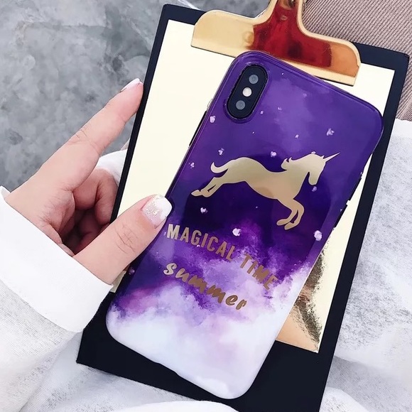 iPhone XR/XS/Max/8+❤️️Dreamlike unicorn phone case - Picture 4 of 8